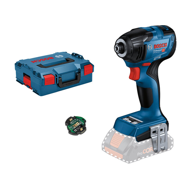 Bosch Professional Visseuse à chocs bosch gdr 18V 210 c 2 batteries ProCORE18V 4.0 Ah chargeur + module Bluetooth cgy 42 06019J0102 - vue 4