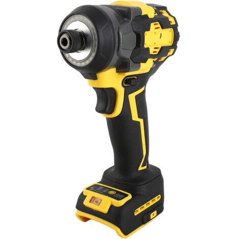 Tournevis sans fil à 3 vitesses, réglable, à moteur sans balais haute vitesse, avec lampe LED, compatible avec la batterie DCB200