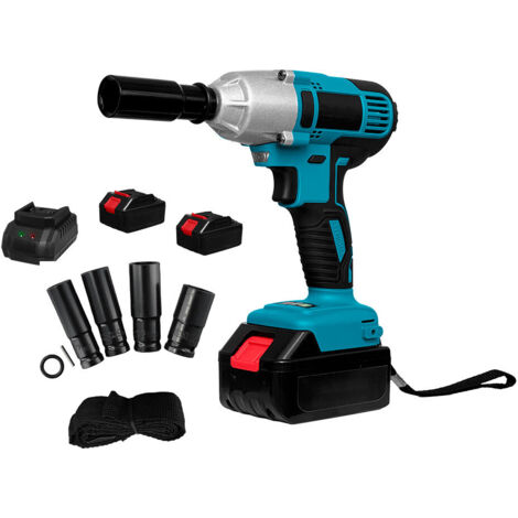 Tournevis sans fil, double batterie 72V, moteur brushless, clé à chocs.