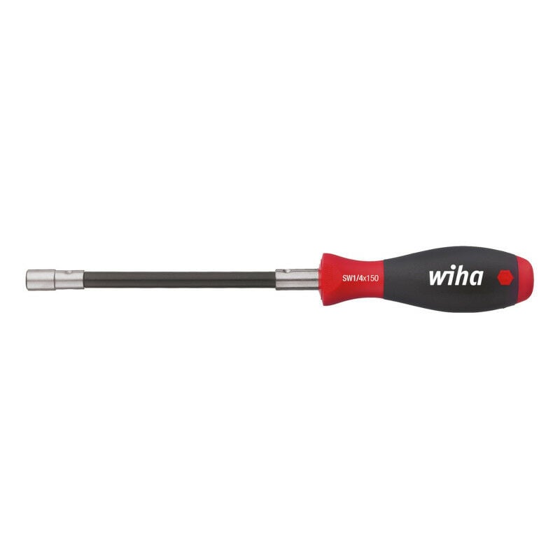 Wiha - Tournevis Softfinish Porte-Embout Rallonge Flexible 1/4 01479