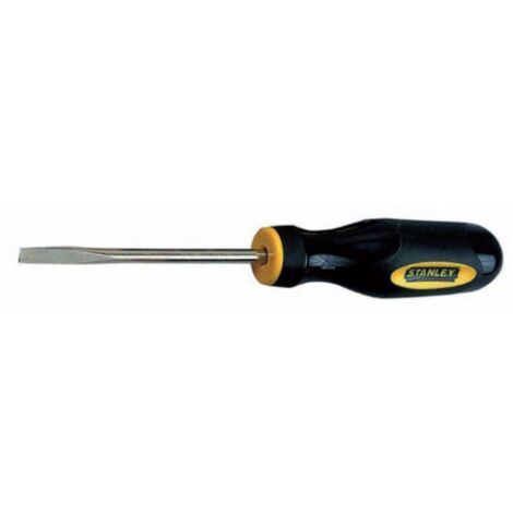 tournevis stanley tournevis de base lame parallA le mm 5x75 coupe plate fixe