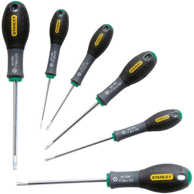 Stanley Tournevis Tamper Torx Jeu De 6pcs Fatmax - vue 3