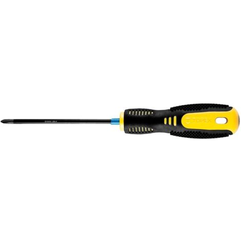Tournevis Topex ph0 x 75 mm poignée ergonomique magnétique