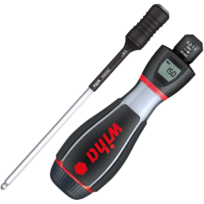 Tournevis dynamométrique iTorque® avec échelle graduée numérique 0.4 - 1.5 (36886) - Wiha