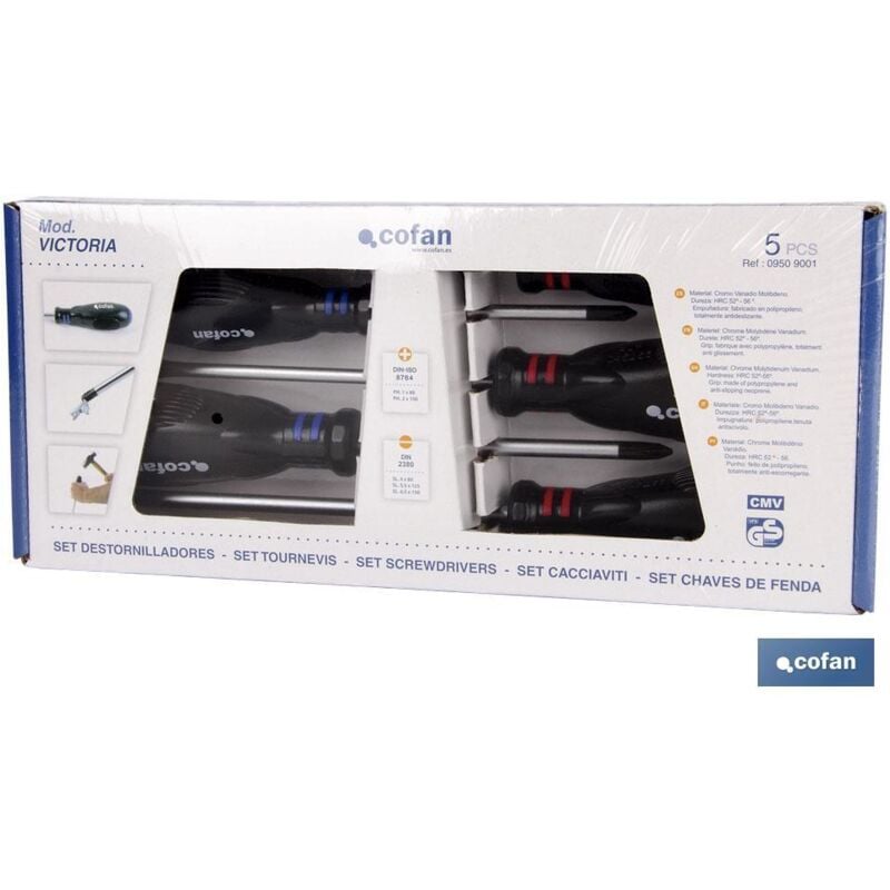 Jeu de tournevis 7 pièces