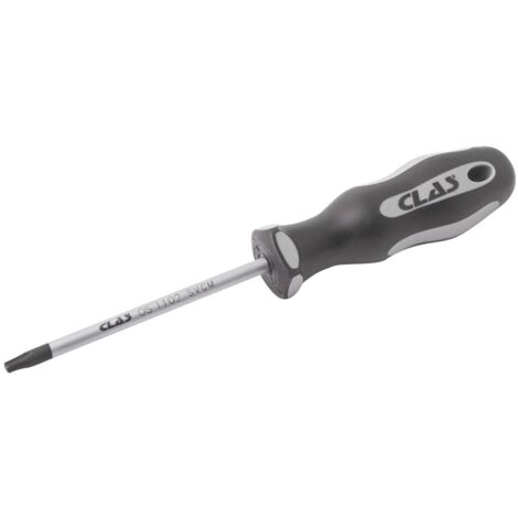 Tournevis torx T15x100 SVCM et poignée bi-matière PP+TPV - OS 1102 - CLAS Equipements