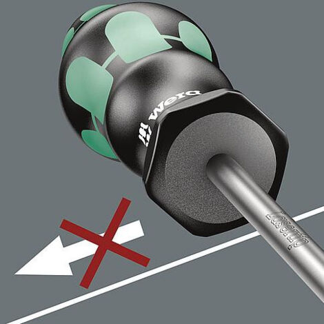 Tournevis TRI-WING®, Dimensions : 5, Long. de la lame 100 mm, Long. totale 198 mm, Ø de la lame : 6,0 mm
