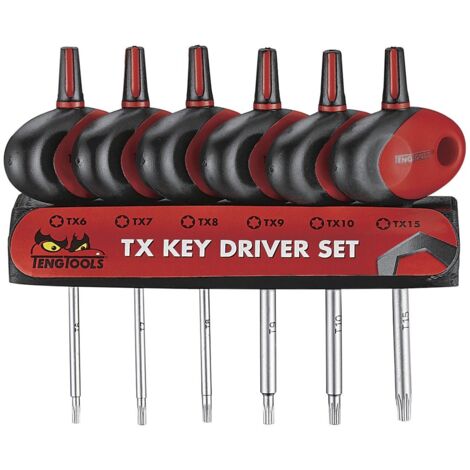 Tournevis TX avec manche en T Teng Tools MDM706TXT