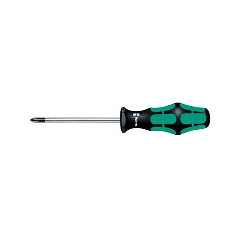 Wera - Tournevis tri-wing®, Dimensions : 4, Long. de la lame 100 mm, Long. totale 198 mm, ø de la lame : 6,0 mm
