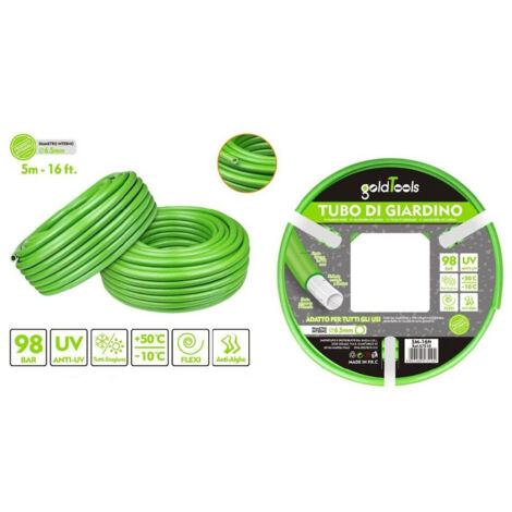 Tours Of Garden Irrigation In Pvc Verde Pomp Water 5 Metri 16ft ø6.5mm 57510