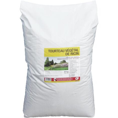Tourteau de ricin végétale Engrais organique (Sac de 20kg)