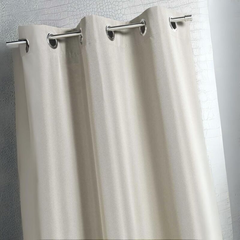 Rideau d'extérieur en tissu déperlant Ecru 140x260 cm