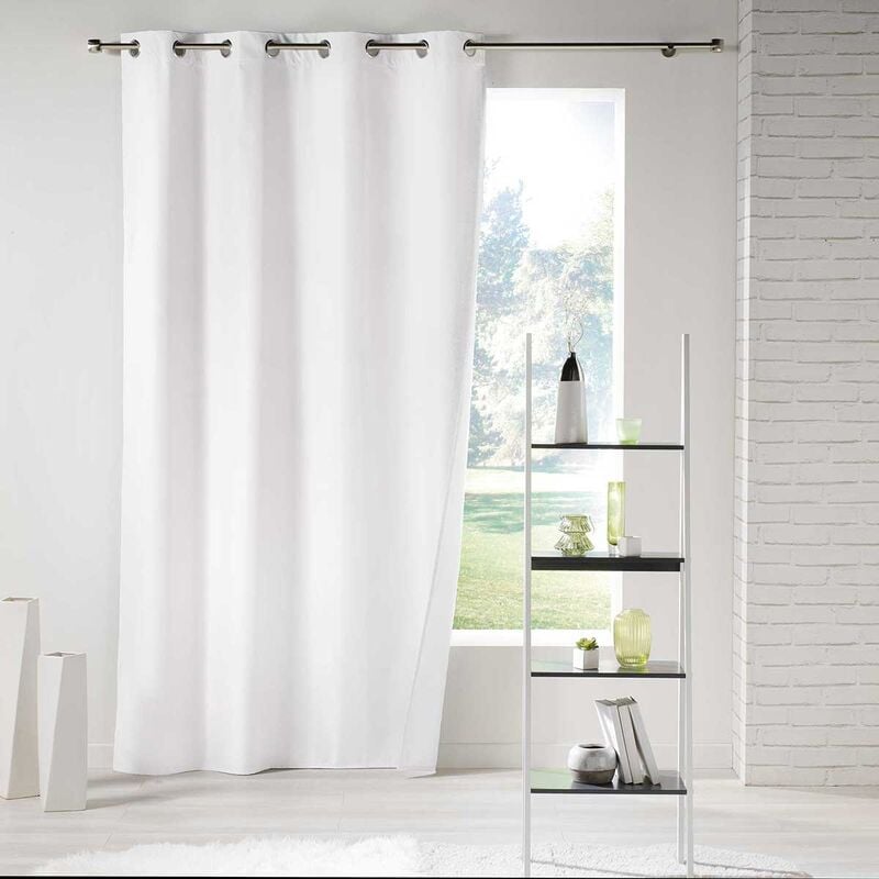 Rideau à Oeillets Icemount Thermique Uni Blanc 140x260 cm