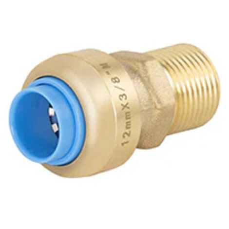 Tout Push raccord droit male ø12 - 12x17 - 1 pièce - NOYON THIEBAULT