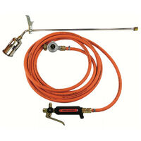 Toute la soudure - Kit étancheur inox avec lance 500mm et tuyau propane 5m