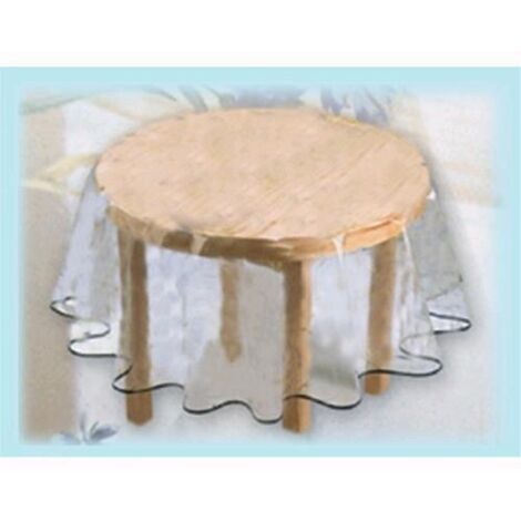 Tovaglia Cristal In Pvc Trasparente H.140 Cm Spessore 0,15 Rt. 50mt -1009