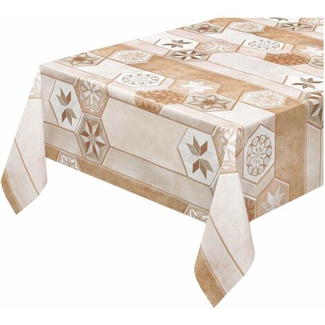 Tovaglia In PVC Trasparente Soleil D'Ocre - 140x240 Cm, Perfetta Per Tavoli Da Esterno E Interno - Foto 2