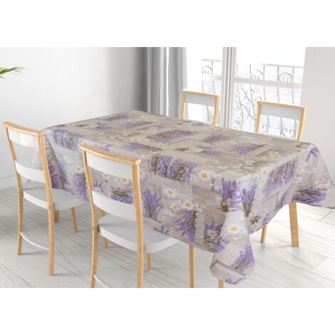 Tovaglia Cucina Copritavolo In 100% Cotone Made Italy Disegno M'ama RP, misura50x150coloreMama
