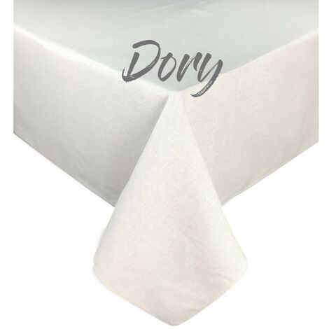 TOVAGLIA DORY UNITA BEIGE ECRÙ in cotone Cm.140x300 x18 persone