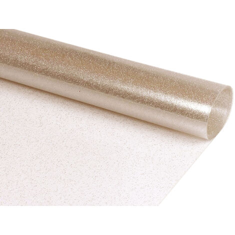Tovaglia Natalizia Antimacchia Plastificata PVC Trasparente Oro Proteggi Tavolo, misura140x240coloreOro