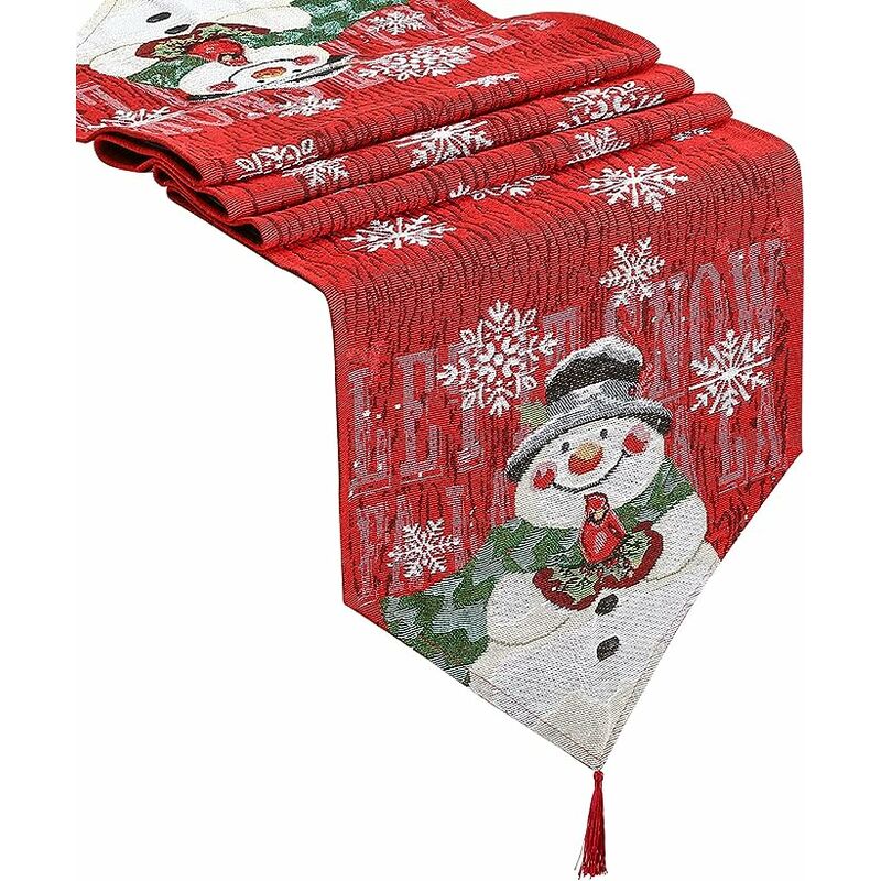 Tovaglia Natalizia Lunga Tovaglia Decorativa per