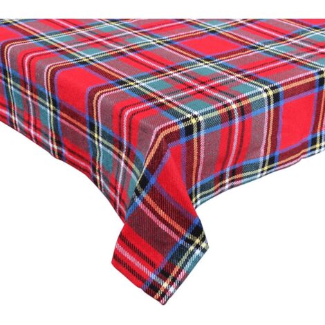 SET COORDINATO PER cucina cuscini sedia e tovaglia coordinato TARTAN  SCOZZESE EUR 25,00 - PicClick IT