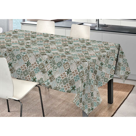 Tovaglia Tavolo Cucina Copritavola Digitale 100% Cotone Sole SV, misura145x250coloreSole