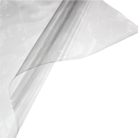 Tovaglia Tavolo Trasparente Spessore 20 Microns 100X140CM 100% PVC Gomma Protettore Per Mobili