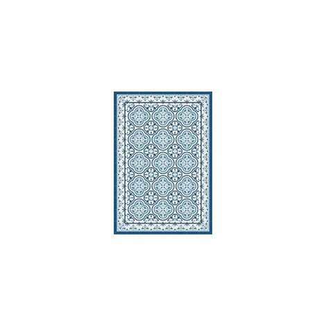 TOVAGLIETTA AMERICANA 30X45 CM -  CEMENTINA BLU