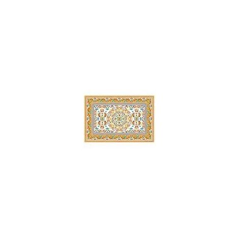 TOVAGLIETTA AMERICANA 30X45 CM - ORNAMENTALE ARANCIONE