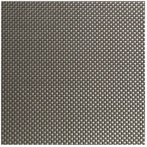 Tovaglietta APS a banda stretta, platino, altezza 1 mm, lunghezza 450 mm