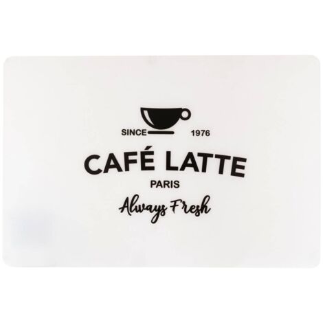 Tovaglietta bistrot in bianco e nero 45x30cm - Sg secret de gourmet