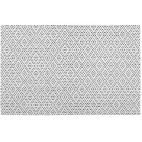 Tovaglietta geometrica 45x30 cm bianca