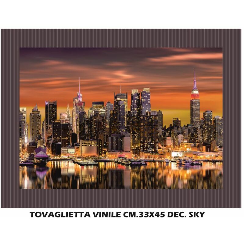 Image of Bighouse It - tovaglietta vinile CM.33X45 dec.sky