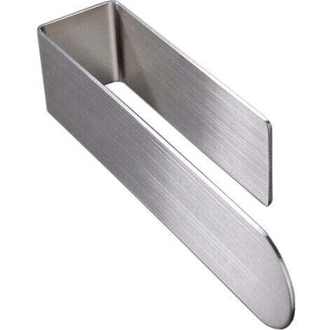 Towel Rail/Towel Ring – Self-Adhesive Bathroom Towel Rack Wall Mount, Brushed Stainless Steel SUS 304