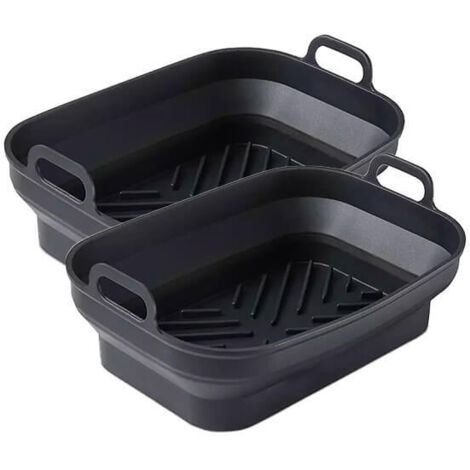 Tower Airfryer Pack of 2 Rectangular Foldable Trays