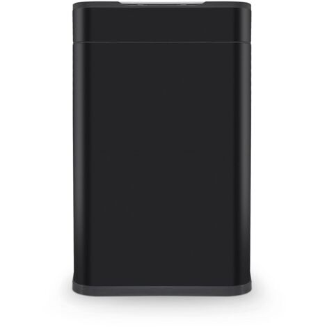 Tower Ozone Sensor Bin, Large 60L, Hands Free Opening, Carbon Filter, Black T938023BLK