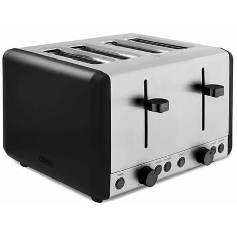 Tower Sera 4 Slice Toaster Black