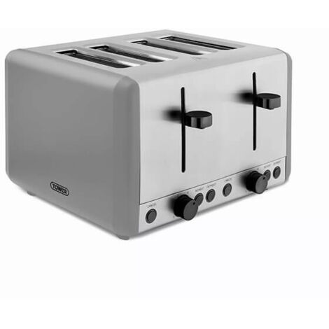 Tower Sera 4 Slice Toaster Grey