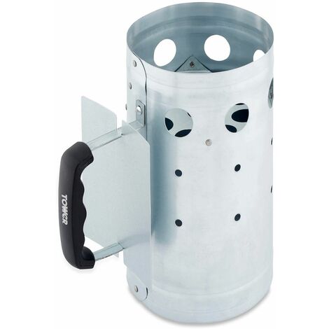 Tower T932020 Charcoal Starter Pan, Galvanized Steel