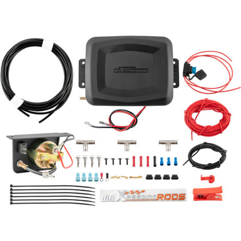 Towing Air Spring Bag Compressor Controller kit For Universal Van Pickups Ford