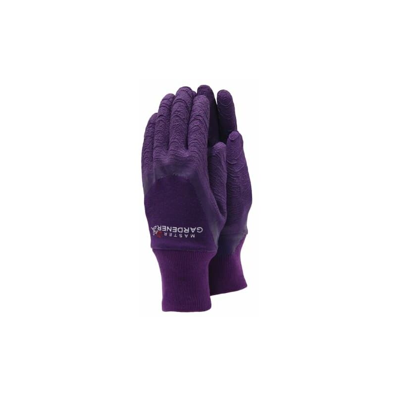 Town&country - TGL272M Master Gardener Ladies' Aubergine Gloves - Medium T/CTGL272M