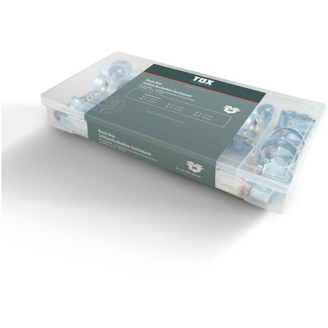 TOX Basic Box Schlauchschellen - 26 tlg