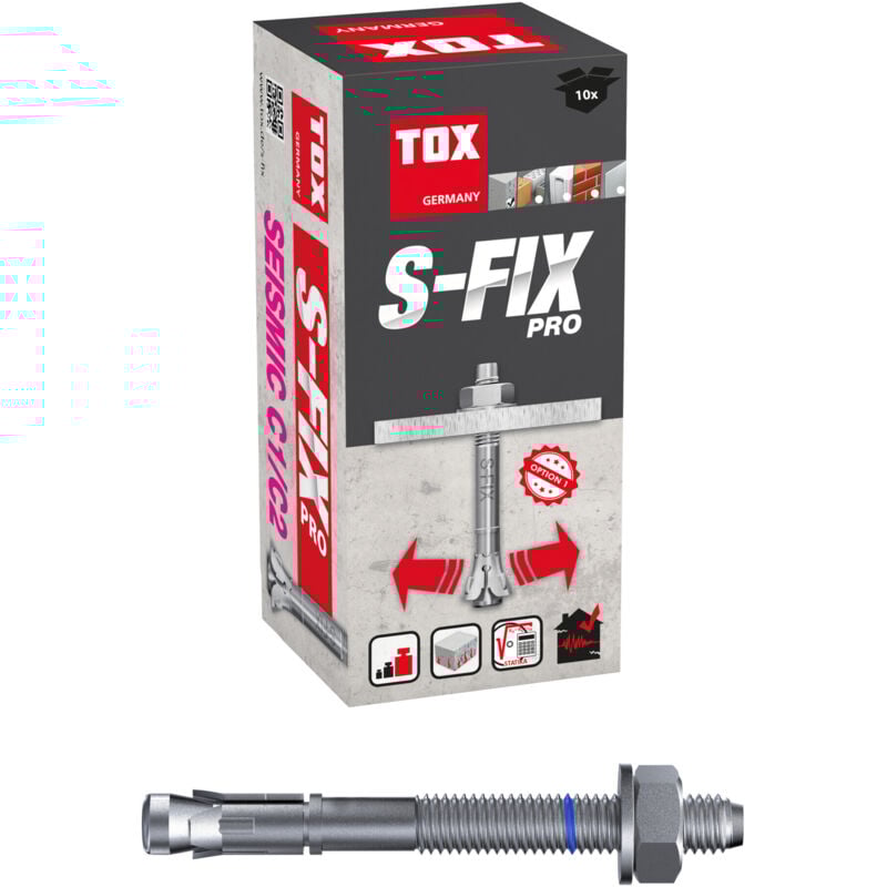Bolzenanker S-Fix Pro M16x145/28 mm