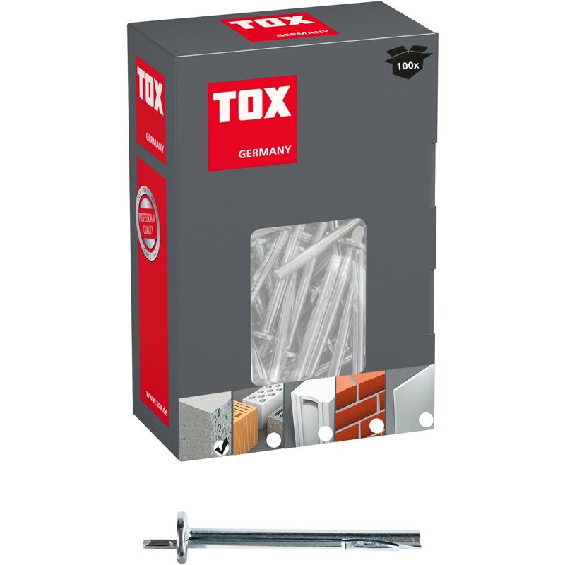 Tampon pour plafond Top 6x65 mm