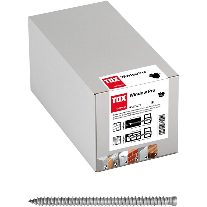 TOX - Fensterrahmenschraube Window Pro 7,5x92 mm, 09310146