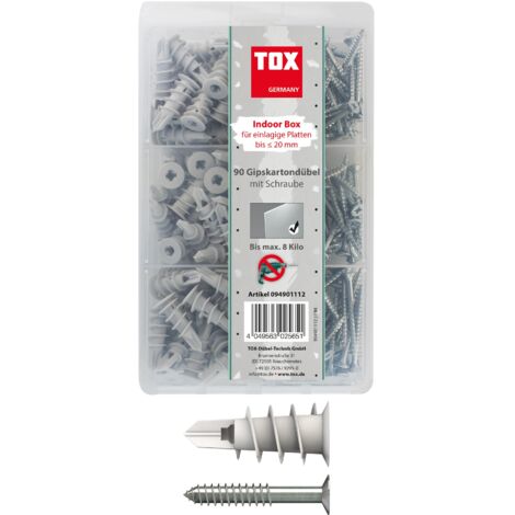 TOX Gipskartondübel 180 Stück 094901112