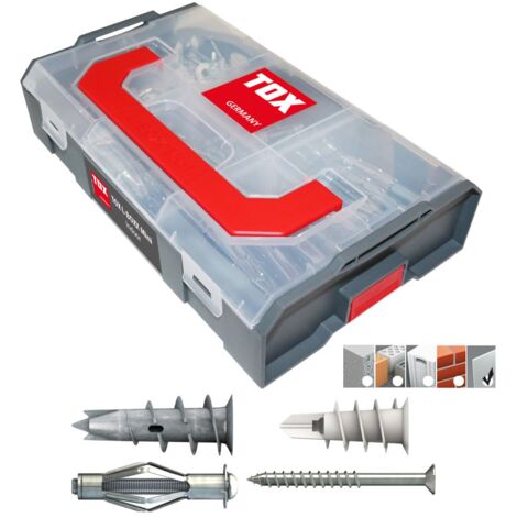 TOX L-BOXX Mini Gipskarton Indoor assortiment 120 pièces