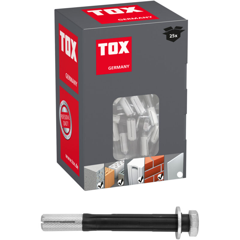 TOX Metrischer Langdübel Control 12x80 mm 25 Stk