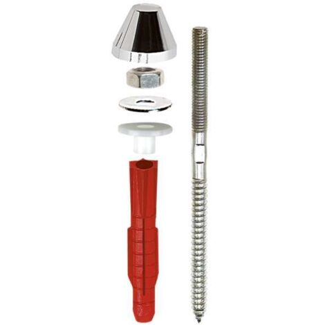 TOX TRI-1 Befestigungssatz 04510145 fuer Urinal verchromt